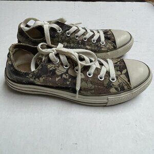 Converse Chuck Taylor All Star Low Top Washed Floral Womens 9 Mens 7 Travel